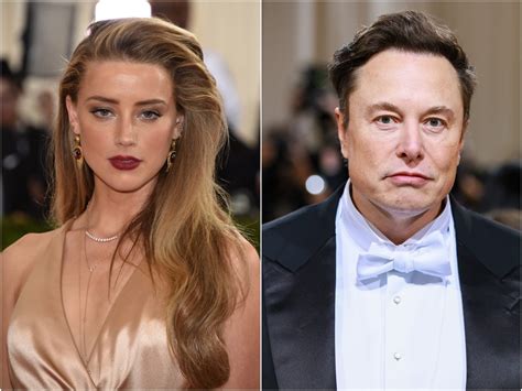 when did elon and amber start dating